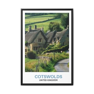 Cotswolds Photo Print: English Countryside Wall Art