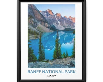 Real Photo, Banff National Park Print, Banff National Park Wall Art, Banff National Park Poster, Banff National Park Photo, Banff Poster