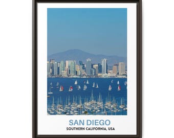 Real Photo, San Diego Print, San Diego Wall Art, San Diego Poster, San Diego Photo, San Diego Poster Print, California Poster Print