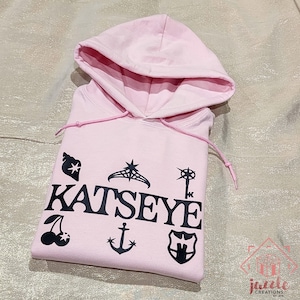 Katseye パーカー、キッズ＆大人サイズ、Eyekon