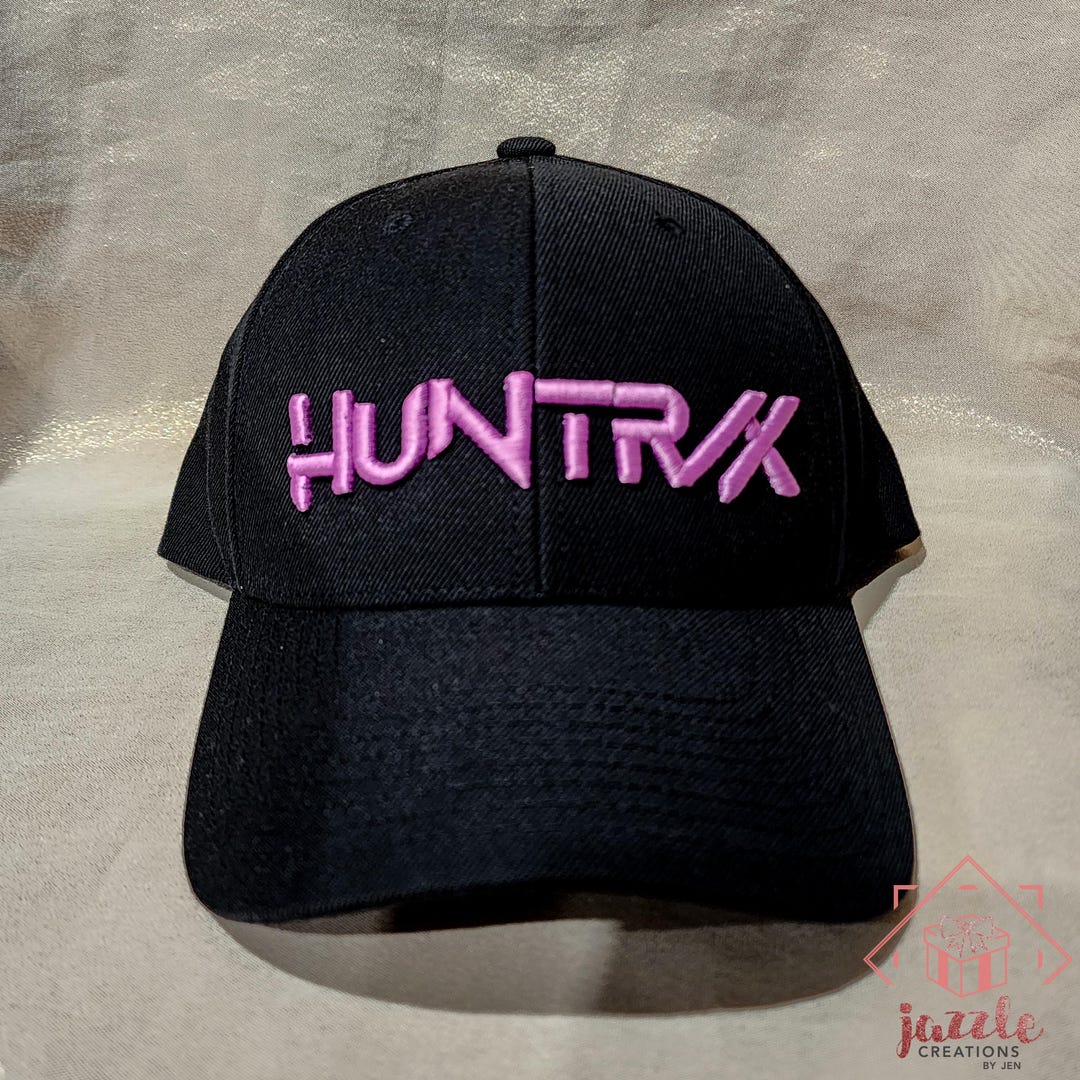 Huntrix Graduation Cap Huntrix Cap, Bestickte Huntrix Cap, 3D Puff Bestickte Huntrix Cap, KPOP ...