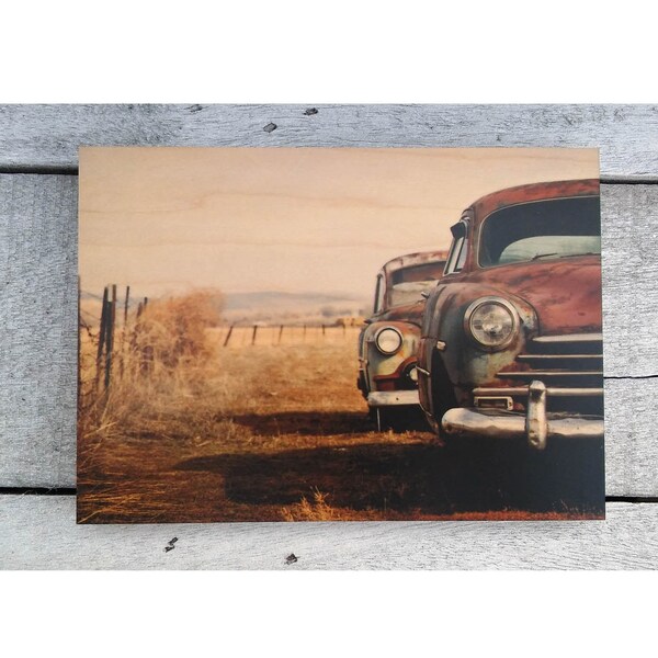 5x7 or 8x10 Natural Wood Print Panel, Your Photo On Wood, Wood Photo Panel, Various Sizes