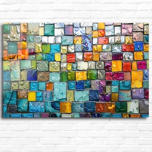Mosaic-Tempered Glass Wall Art-Stained Glass-Stained Glass Window-Mothers Day Gifts-Glass Wall art-Home Decor-Stained Glass Patterns-Glass