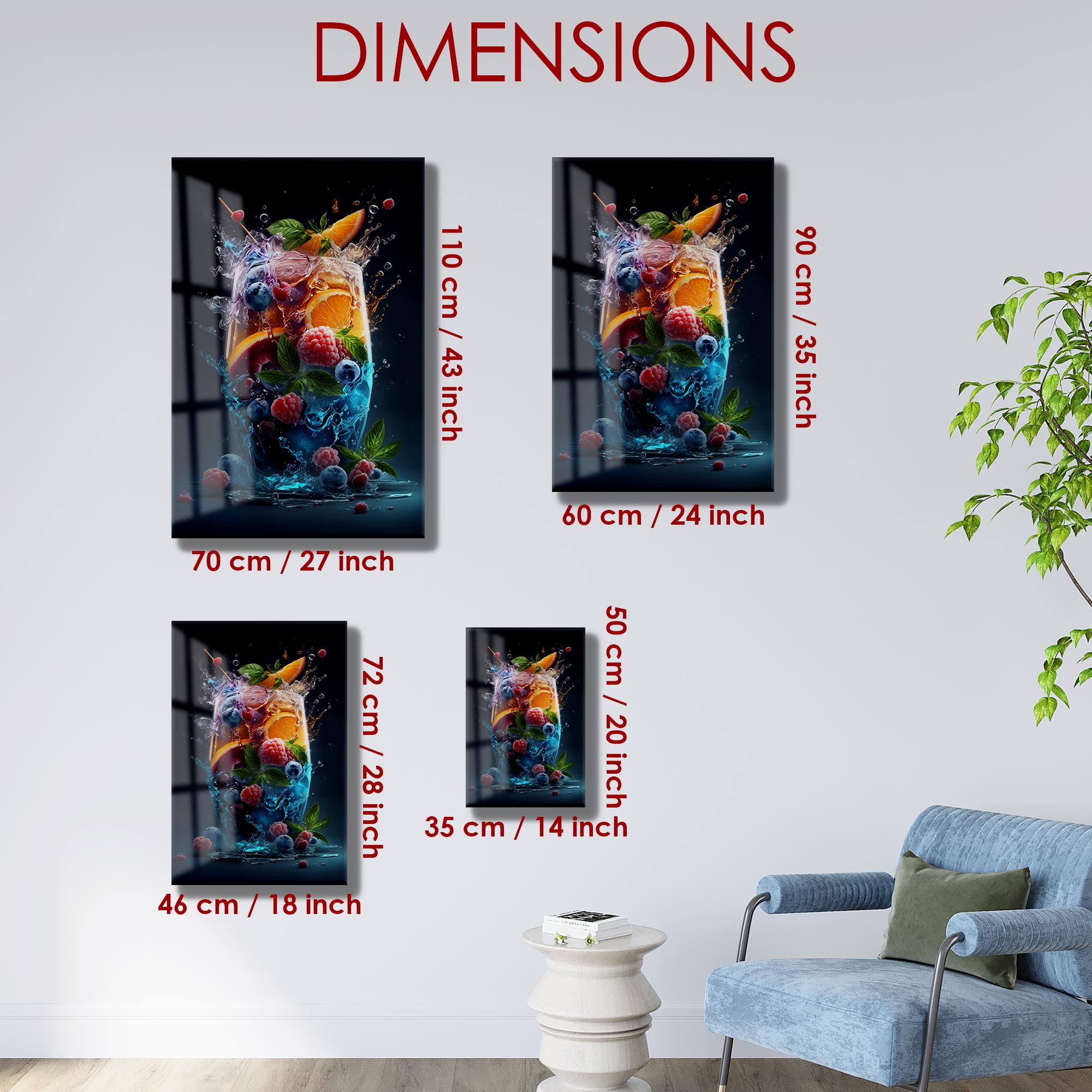 Paroi Arrière De Cuisine Auto-adhésive FRUIT SPLASH - Version PRO, PVC 0.2mm, 60x400 Cm, Lavable Et Résistante