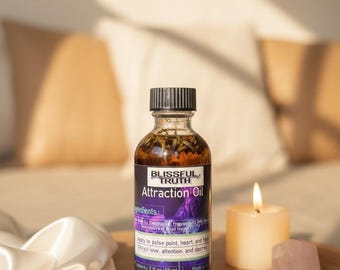 Aceite de atracción, Adoración, Aceite ritual para manifestar amor y deseos, Aceite de glamour, atracción mortal, Trabajo de hechizos, Aceite de hechizos, Hoodoo