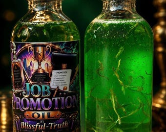 Job Promotion Oil | Career Success Oil | Success Oil | Raise & Promotion | Employment Oil | Boss Favor | Money Drawing Oil