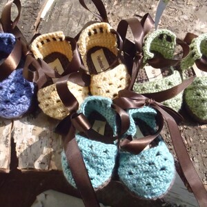 Baby Sandals Crochet Pattern image 4