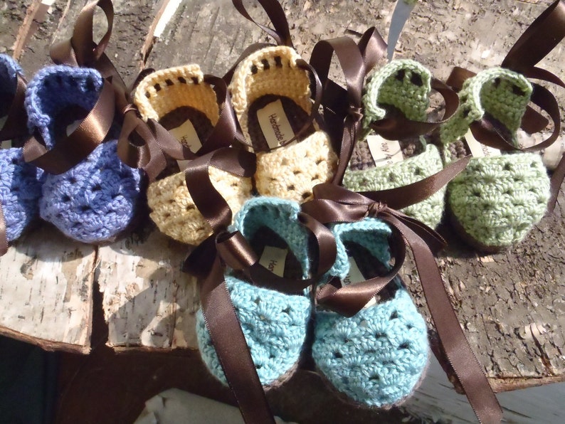 Baby Sandals Crochet Pattern image 4