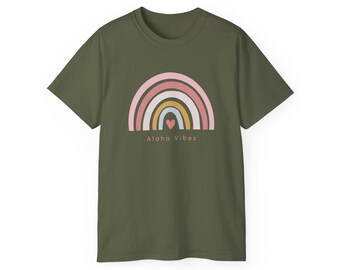 Aloha Vibez Fitted Tee