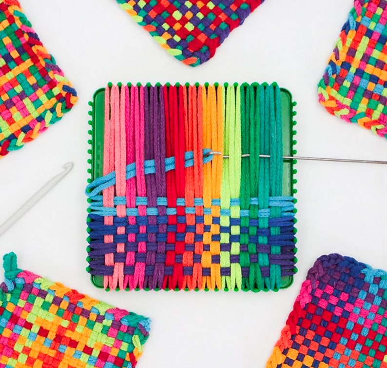 Potholder Metal Loom Kit 7 Harrisville Designs craft Etsy