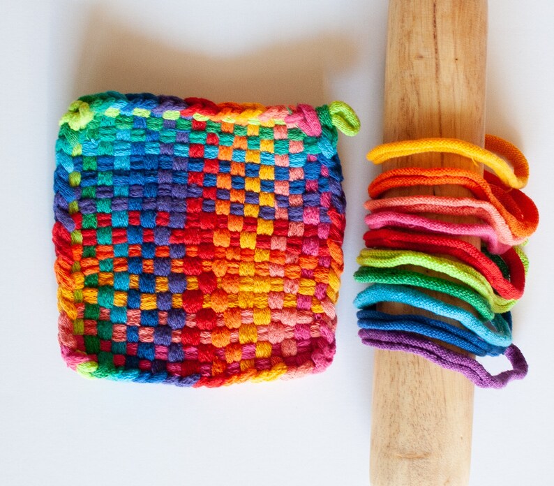 Potholder Metal Loom Kit 7 Harrisville Designs craft Etsy