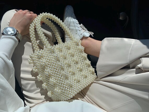 Pearl bag shopper Shrimps