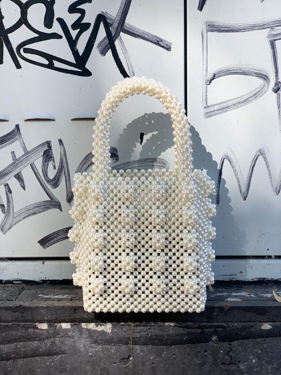 Pearl bag shopper Shrimps