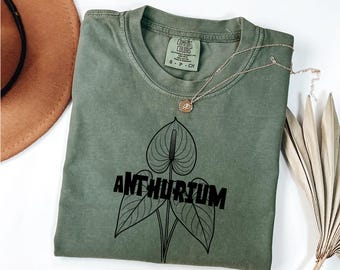 Anthurium Floral Tee | Shirt