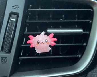 Axolotl Car Vent Clip | Cute Axolotl & Car Decor | Unique Axolotl Gift for Axolotl Lovers | Axolotl Car Accessory | Car Decor | New Driver
