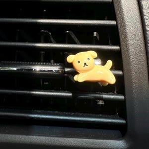 Dog Car Vent Clip | Cute Pet Lover Car Accessory | Puppy Air Vent Buddy | Gift for Dog Moms & Dads | Fun Car Decor for Pet Owners | Gifts