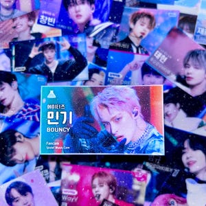 Mystery Kpop Boy Group Fancam Sticker Pack | Vinyl Glitter Stickers | Kpop Stickers | Kpop Merch