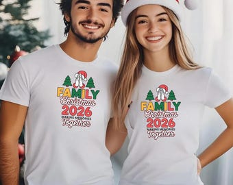 Family Christmas 2026 DTF Transfer, Making Memories Together Iron On, Ready to Press
