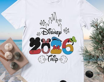 Transferencia termoadhesiva del viaje a Disney 2026