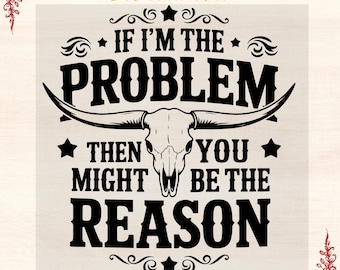 Western Cow Skull Skeleton DTF Transfer: Cowboy Iron-On DIY Gift