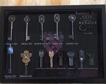 Colección de llaves de Resident Evil 1