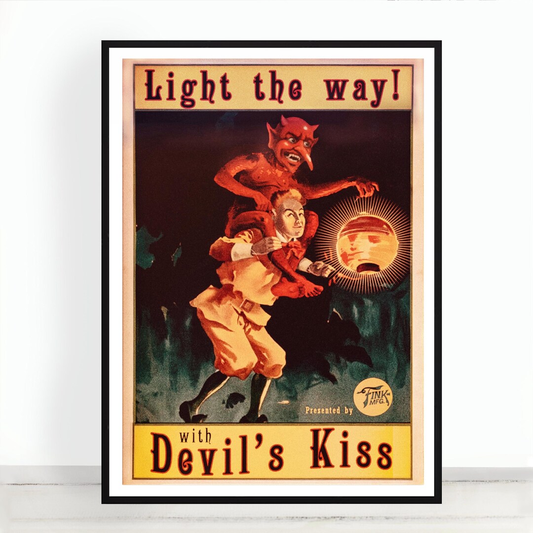 Bioshock Infinite Poster - Devil Kiss Vigor Poster! Game Poster Horror ...