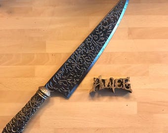アリスマッドネスリターンズ 18インチ ヴォーパルナイフ レプリカ Alice Madness Returns - 18 Inch Steel Vorpal Blade Replica