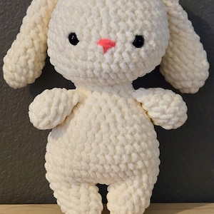 White Bunny | Crochet Bunny Rabbit | Handmade Crochet Rabbit | Bunny Rabbit Plushie | Plush Rabbit