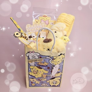 Kawaii Sanrio Treasure Bag Lucky Bag Wundertüte – Pompompurin Geschenk – Niedliche Überraschung mit Sanrio Charakteren (Limited Edition)