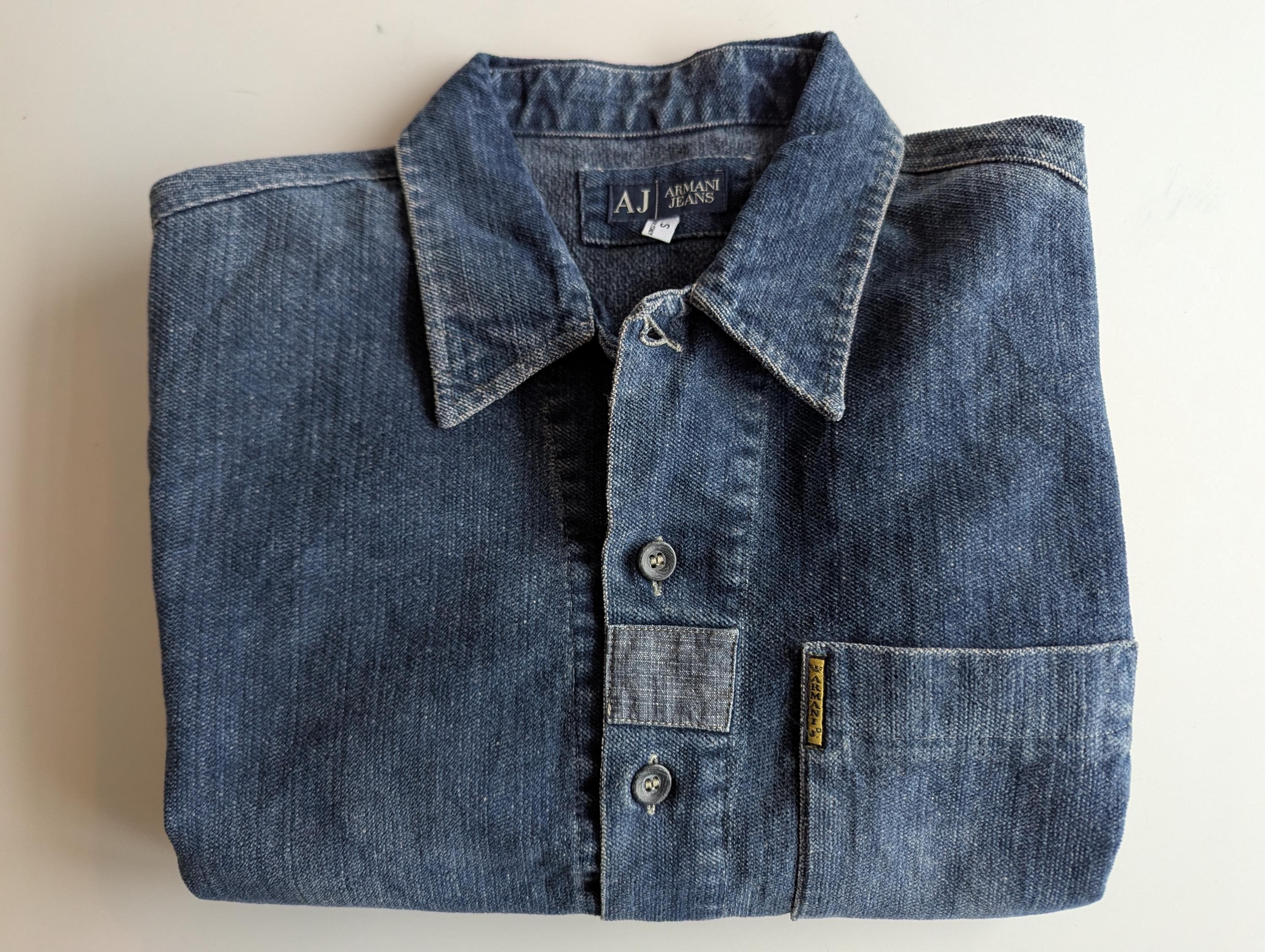 Armani Jeans Shirt - Etsy Canada