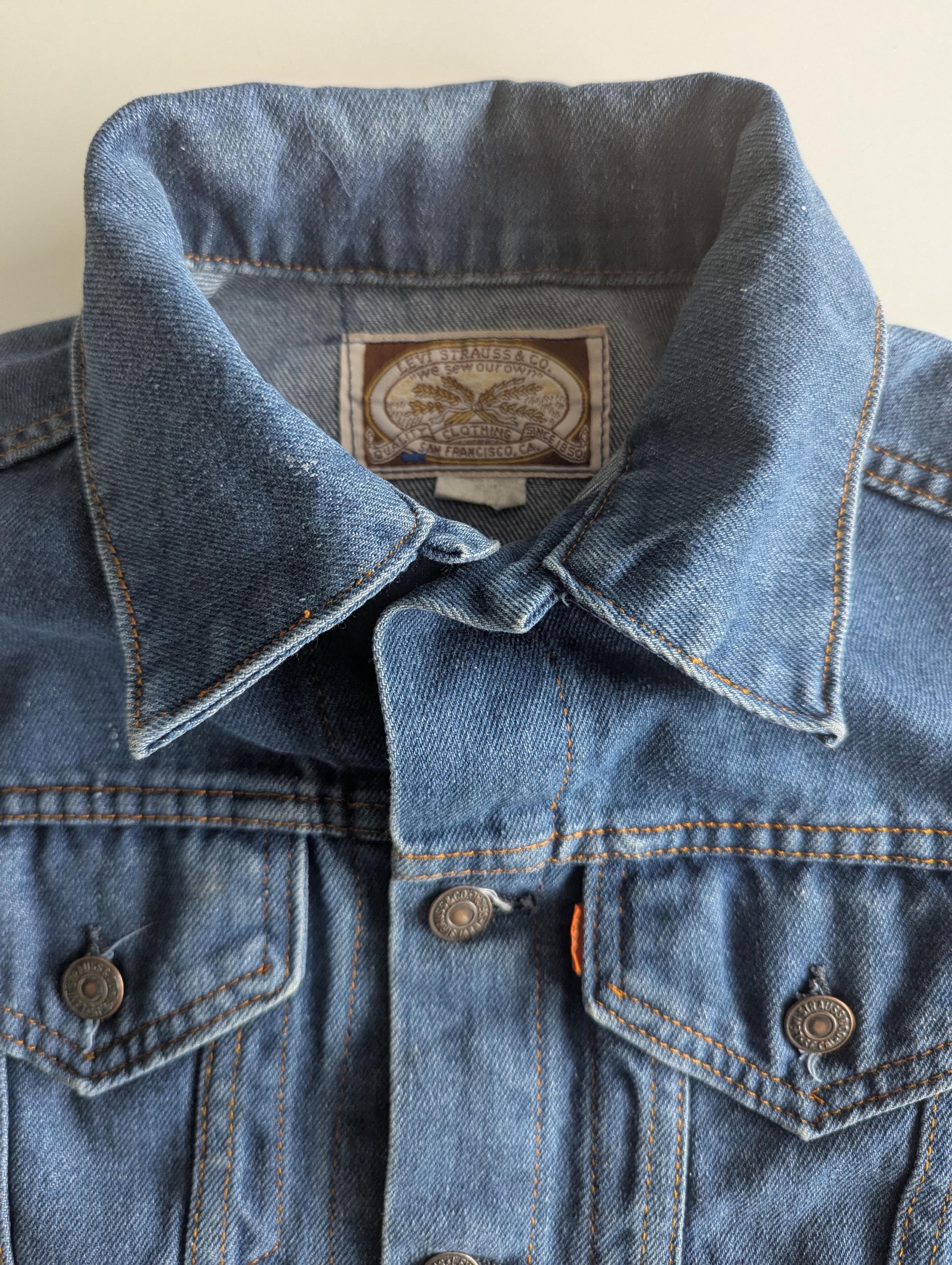 ジャケット・アウター 1970s LEVI'S DENIM JACKET MADE IN USA 1970s Levis Jacket - Etsy Canada