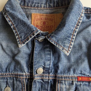 Lucky Brand Tomboy Trucker Denim Jacket Medium