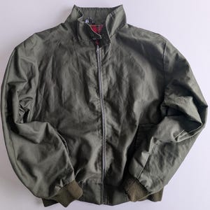 Harrington Cut Jacket Khaki Medium