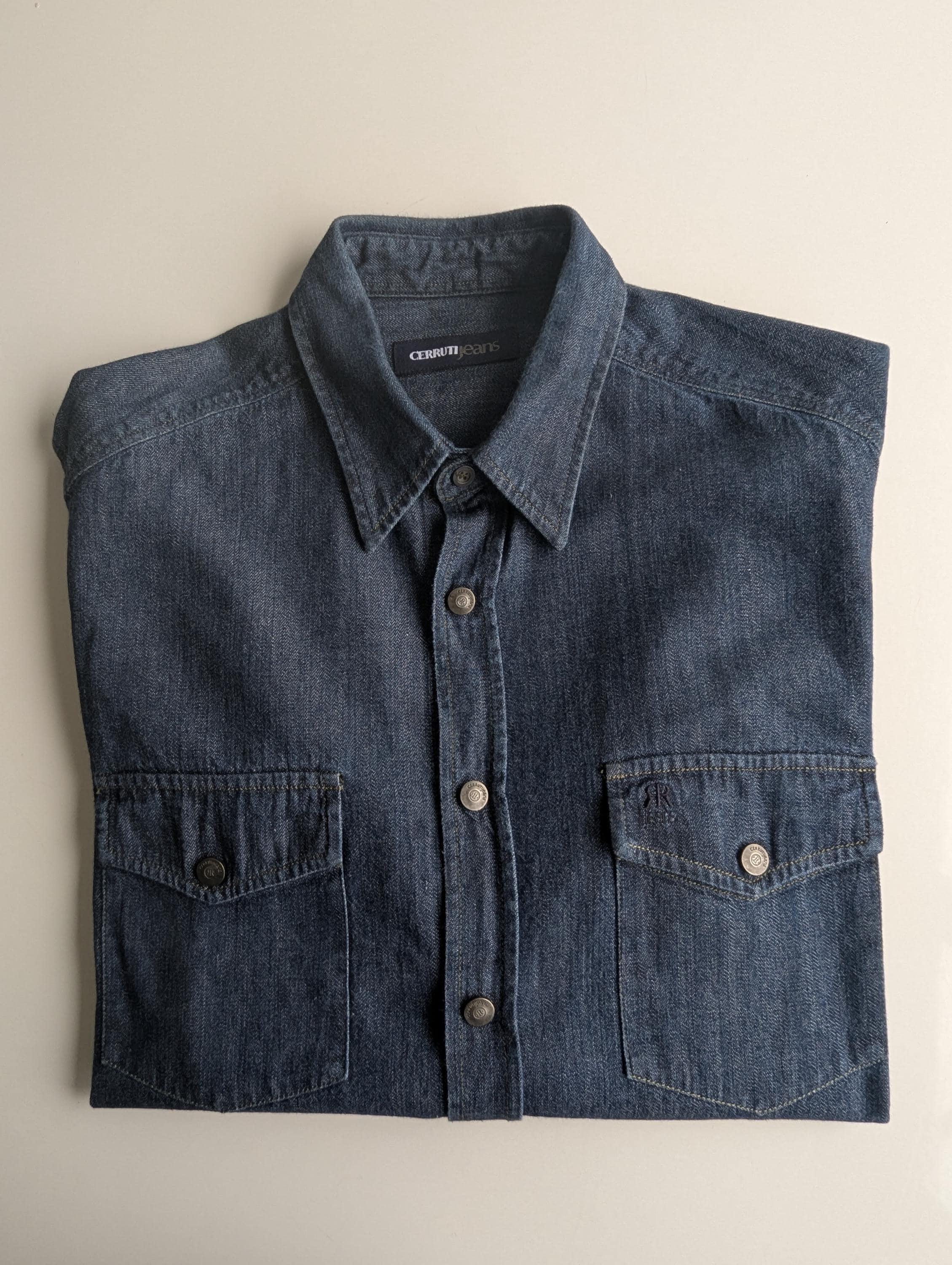Jean Cerruti Femme Taille 38 Jaune/bleu Délavé - Coupe Bootcut/semi-évasé, Coton, Neuf Avec étiquettes