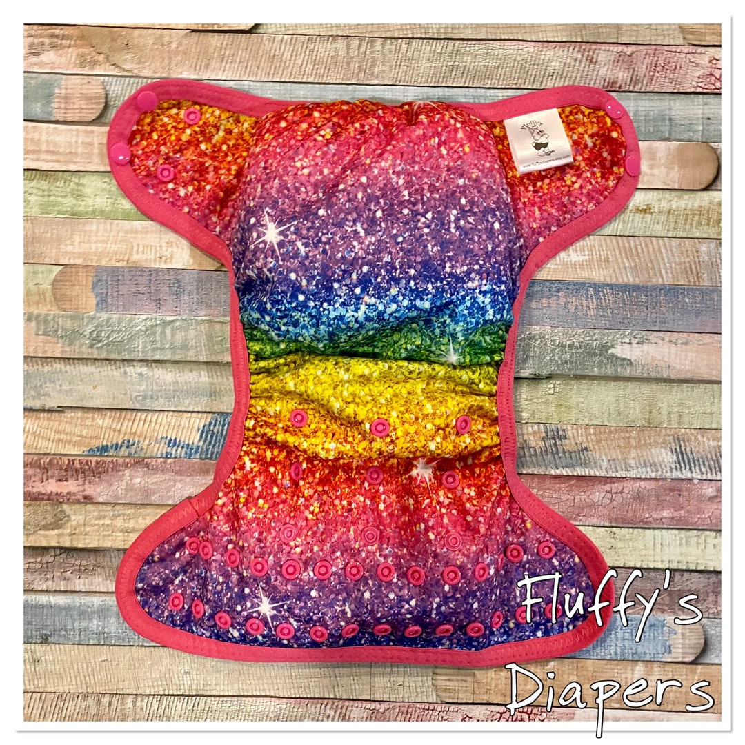 Remy Rainbow Diaper Cover Set Stripe main image 1