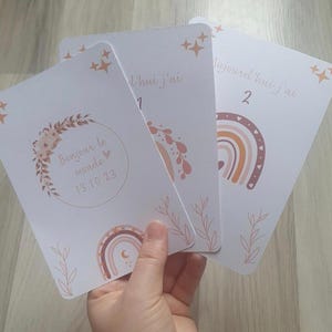 Cartes étapes arc-en-ciel