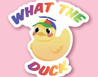 What the duck - Animal Stickers