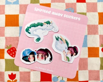 Spirited Away-stickers - Studio Ghibli