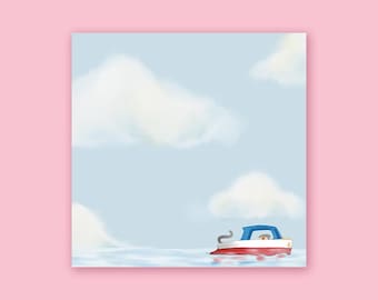 Cuaderno Mini Ponyo en el acantilado - Studio Ghibli