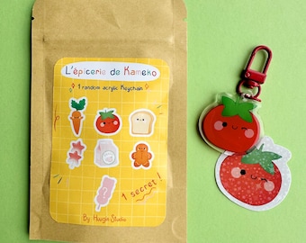 Mystery Pack Keychain - Kameko's Grocery Kitchen Collection