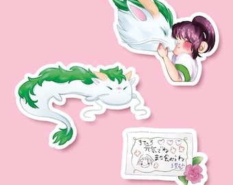 Spirited Away Stickers - Studio Ghibli