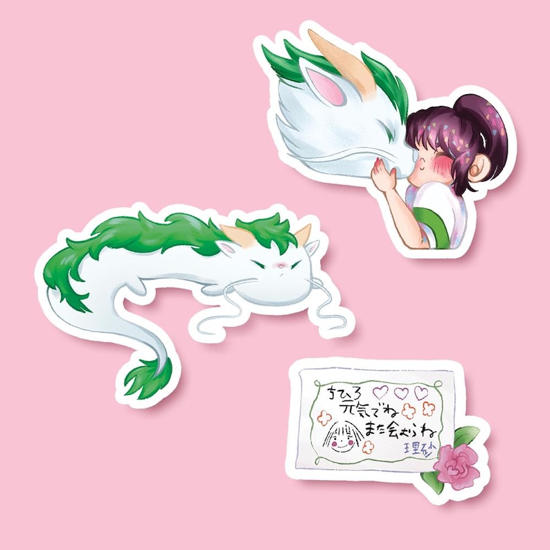 Spirited Away Stickers - Studio Ghibli image 1