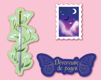 Fantasy Reader Stickers