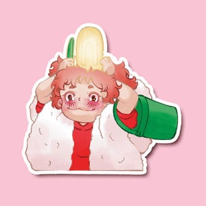 Pegatinas de Ponyo en el acantilado - Studio Ghibli imagen 3