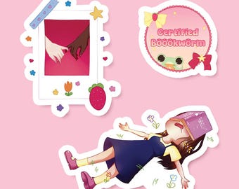 Romance Reader Stickers