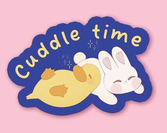 Cuddle Time - Animal stickers