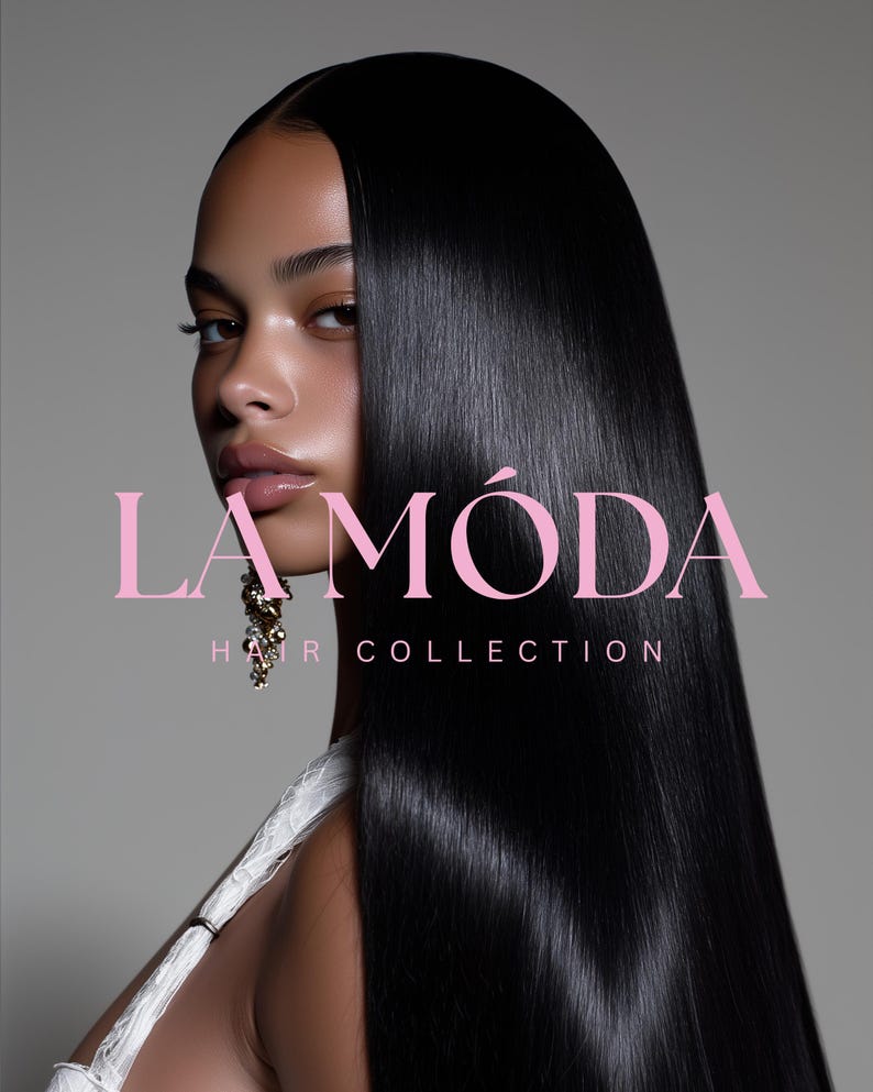 Brand Identity for Hair Business Pre Designed Brand Kit for Lace Wig ...