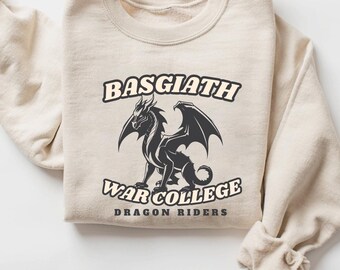 Basgiath War College Sweatshirt: Drachenreiter Vierter Flügel T-Shirt