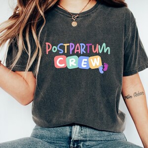 Postpartum Nurse Crew Sweatshirt, Postpartum Crew Sweatshirt, Postpartum Nurse Gift for Mother Baby Nurse, Mother Baby Gift, Baby Nurse Gift