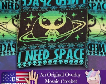 Sos Alien Invasion! Mosaic Crochet Pattern Collection - Etsy